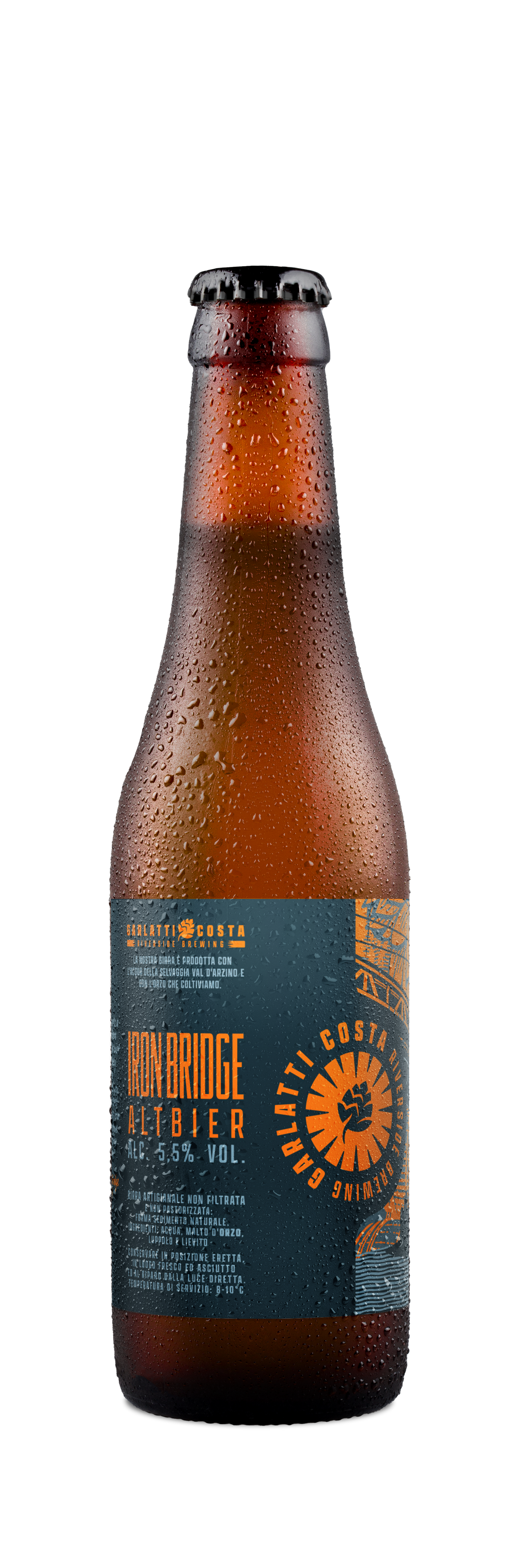 Birra Garlatti Costa Iron Bridge in bottiglia da 33 cl
