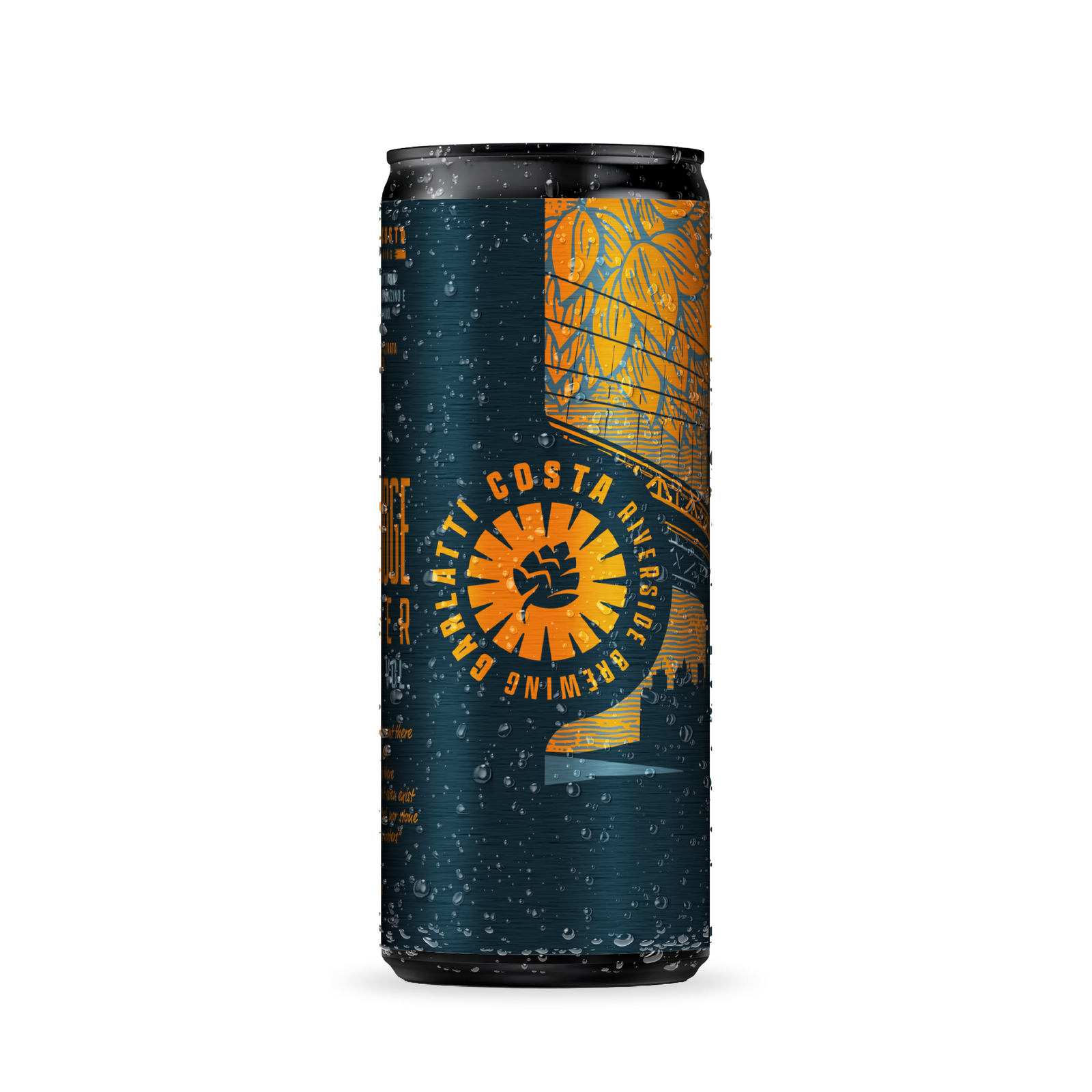 Birra garlatti costa Iron bridge in lattina da 33cl