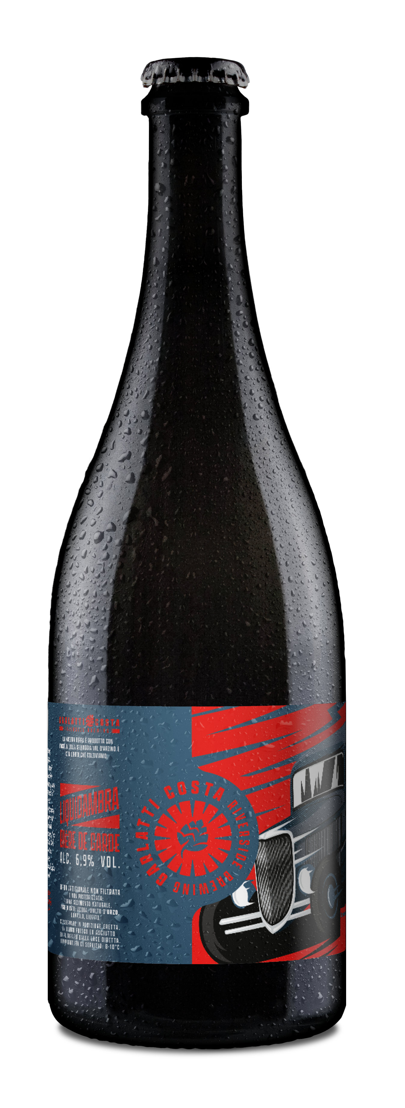 birra garlatti costa opalita in bottiglia da 75cl