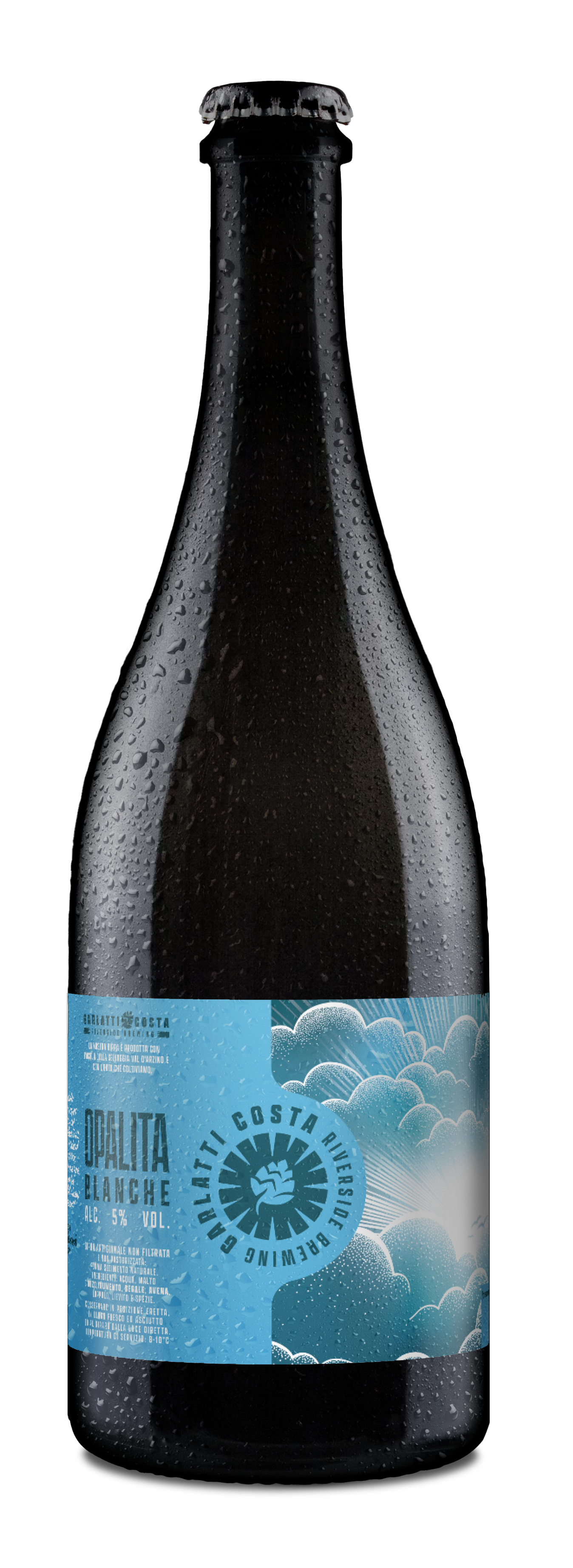 birra garlatti costa opalita in bottiglia da 75cl