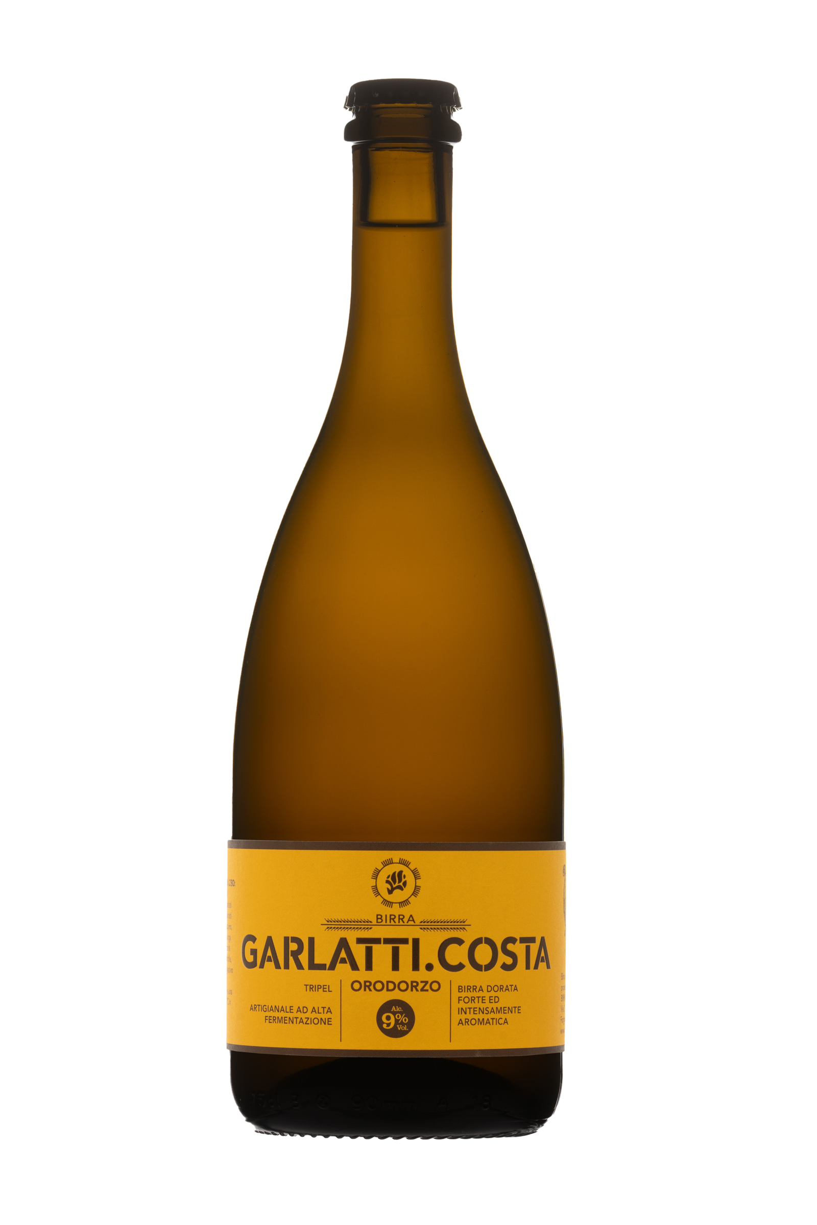 birra garlatti costa orodorzo in bottiglia da 75cl