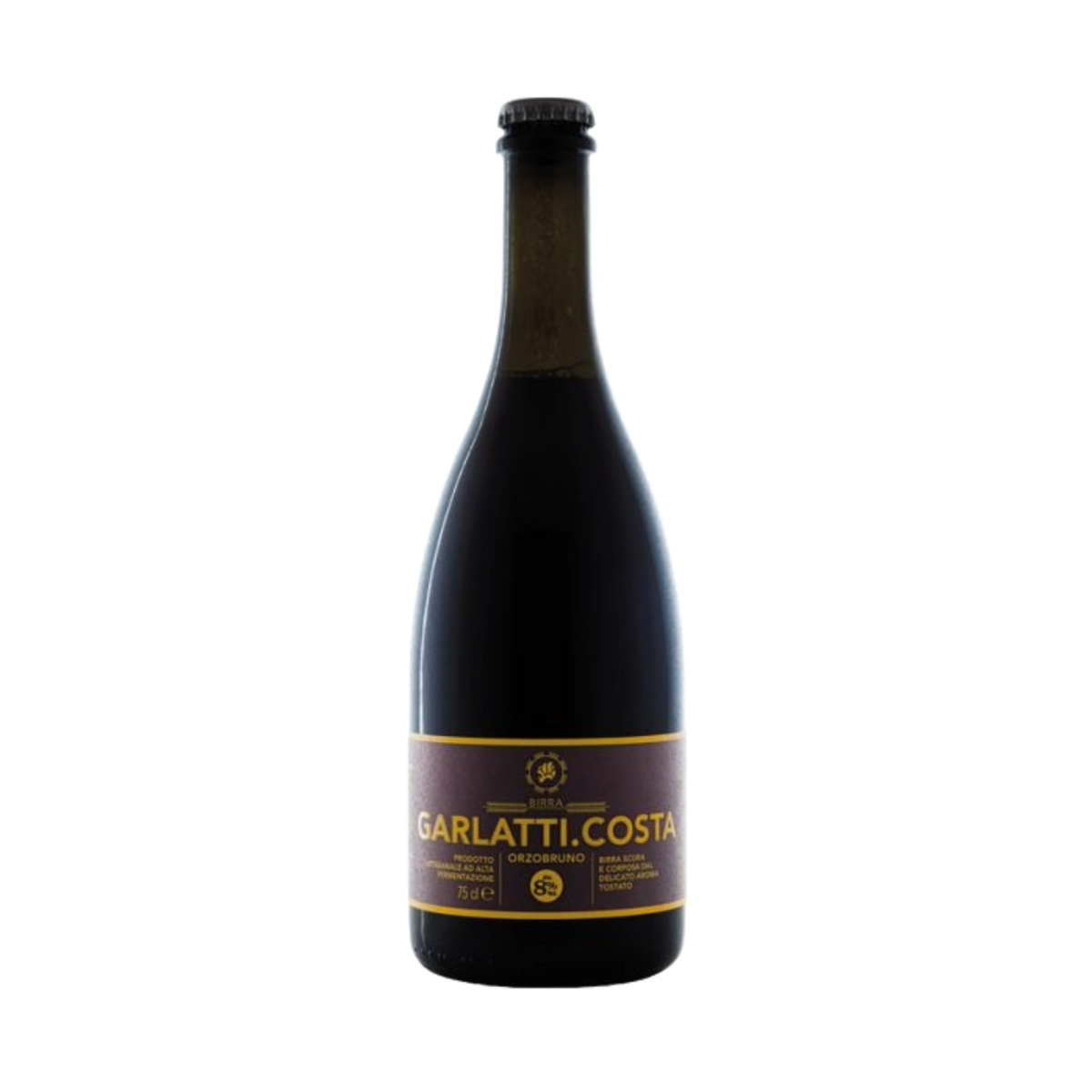birra garlatti costa orzobruno in bottiglia da 75cl