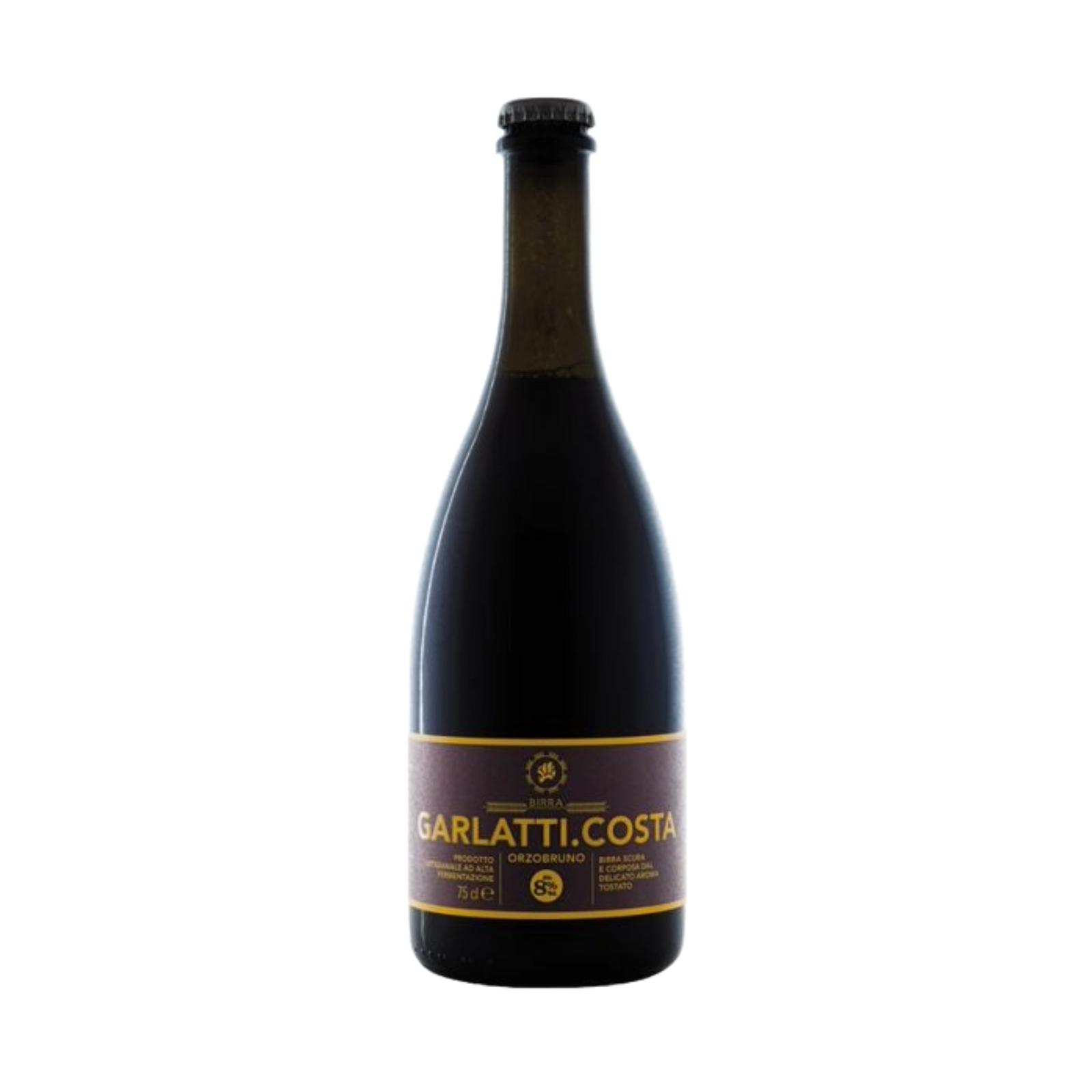 birra garlatti costa orzobruno in bottiglia da 75cl