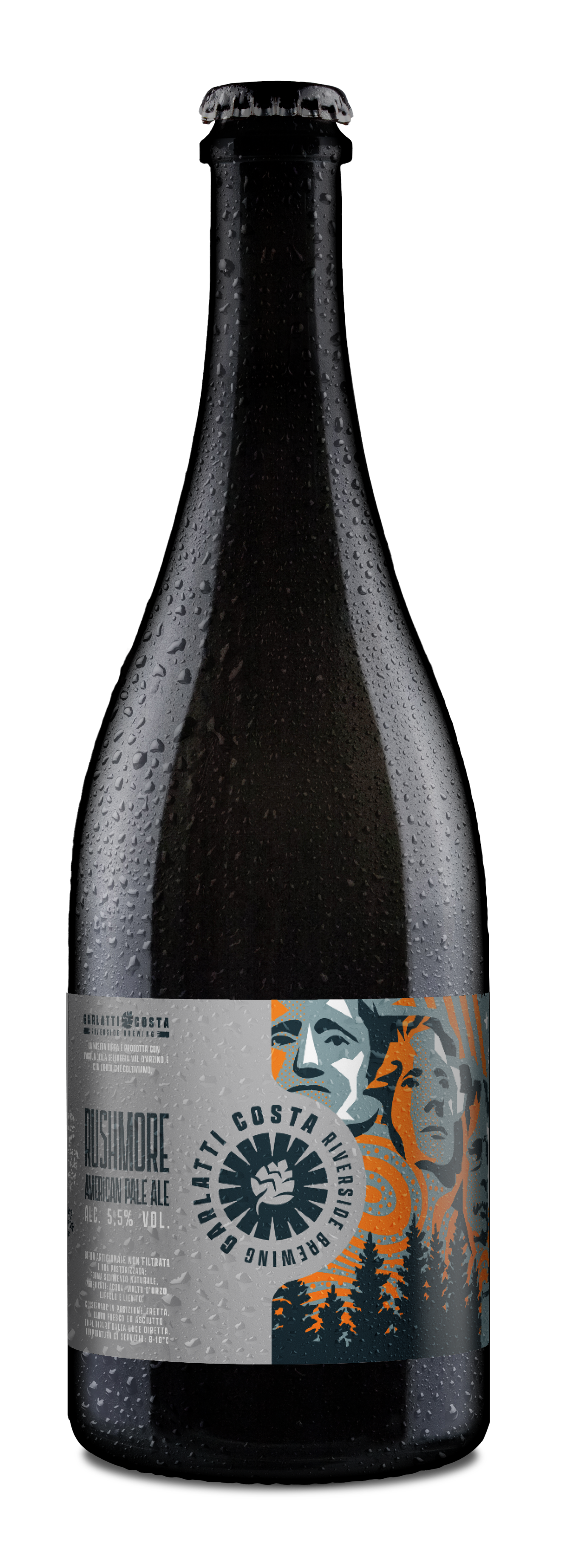Birra Garlatti Costa Rushmore in bottiglia da 75 cl
